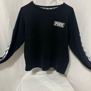 Victoria's Secret PINK Black Sweatshirt
